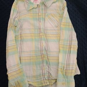 Girls Justice button down shirt